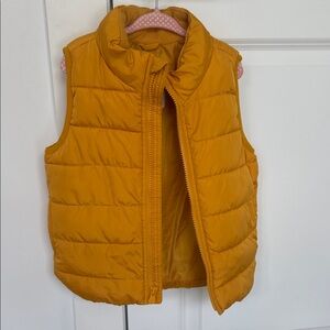 Gap kids (3)Mustard Yellow Puffer Vest